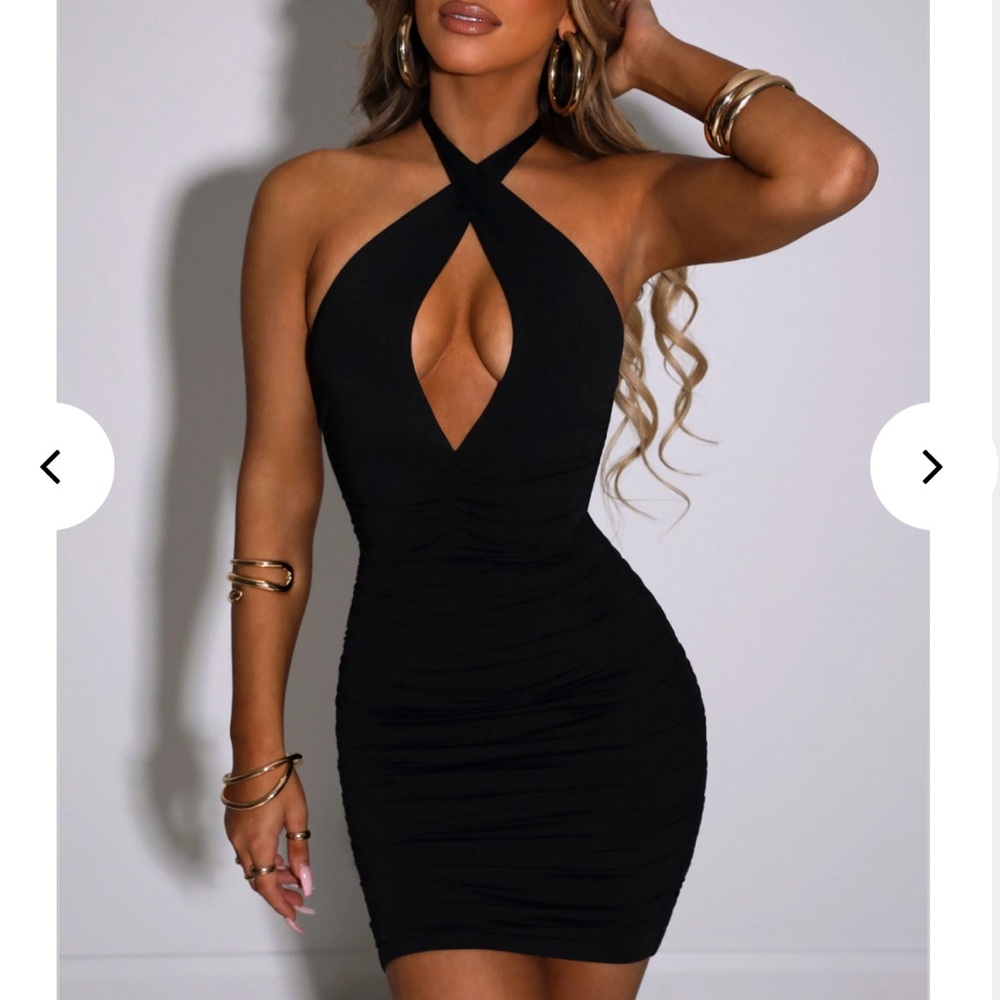 Babyboo Soraya Mini Dress in Black
